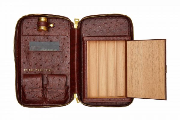 The Hemingway Edition: Original Leather with Cigar Rest (Harvard Package) -  Puro Prestige