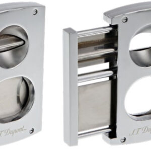 ST Dupont Double Blade Cigar Cutter - Chrome