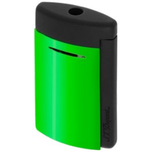 ST Dupont Lighter New Minijet Matte Fluo Animation - FLUO Green